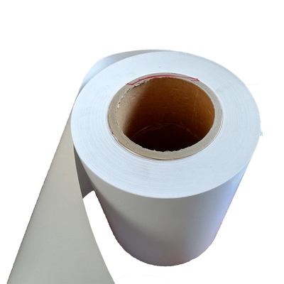 AF2233B-klebendes Spitzenthermopapier-gefrorenes Lebensmittelkennzeichnungs-Material mit weißer Pergamin-Zwischenlage