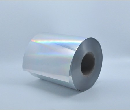 Klebstoff Holografische Folie Klebstoffetikettstock Klebstofffolie WG4733 mit Oberbeschichtung