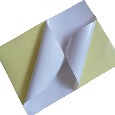 Geworfenes überzogener Aufkleber-Papierblatt SS0111 mit super starkem klebendem Kleber