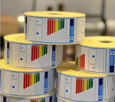 Energieeffizienz-Kennzeichnung Energie-Kennzeichnung Klebstoff-Wärme-Kennzeichnung evergy Aufkleber für Weißwaren