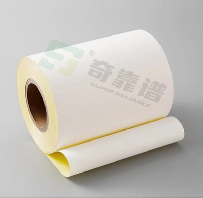 Vellum Papier Klebstoff Matte Wärmeübertragung Matte beschichtetes Papier Klebstoff Etiketten in Rollen