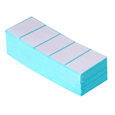 Aufkleber mit Barcode Etikett DT Aufkleber Öko-Thermal-Aufkleber mit Blauglas-Liner