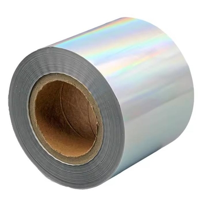Klebstoff Holografische Folie Klebstoffetikettstock Klebstofffolie WG4733 mit Oberbeschichtung