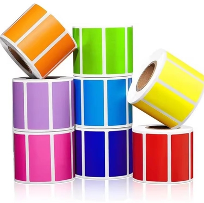 Vorgedruckte Thermaletikette Direkt-Thermal-Oberbeschichtete Klebe-Barcode-Aufkleber
