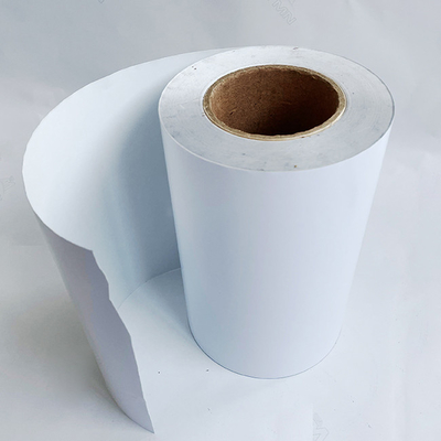 Reifenklebe-Etikettenmaterial zur Herstellung von Klebe-Reifenetiketten TG7034 Aluminiumbeschichtet