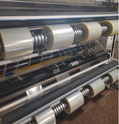 Klar auf klarem Etikett Material 50um Klar BOPP PP Acryl Klebstoff Klar PET Liner WG4514