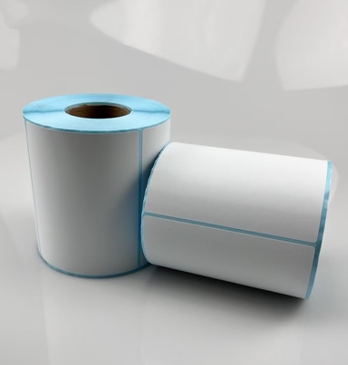 Direktes Thermoaufkleber DT Aufkleber für Barcode Druck mit blauer Glasfolie
