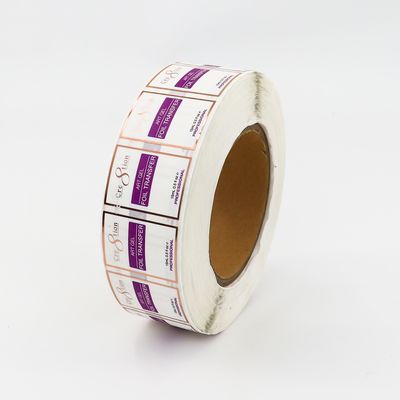 ISO Certificate Customized Cosmetics label Printed Toiletries label adhesive label