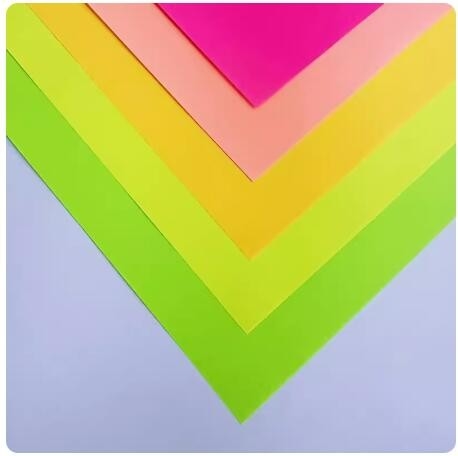 Fluoreszierendes Rotpapier Klebstofffluoreszierendes Rotpapier WGA133 Tintenstrahldruck Fluoreszierendes Papier