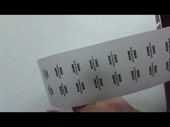 Destruktives Aufkleber-Material