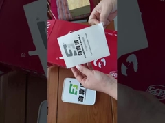 Geworfenes überzogener Aufkleber-Papierblatt SS0111 mit super starkem klebendem Kleber