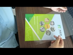 Klar auf Klar WG4514 Klar BOPP Acrylklebstoff 30um Klares PET-Liner