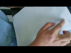 WG4533 kleber-Weiß-Pergamin-Zwischenlage des freien Raumes BOPP 50um Acryl